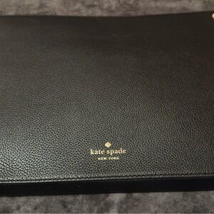 Kate Spade Black Textured Laptop Bag